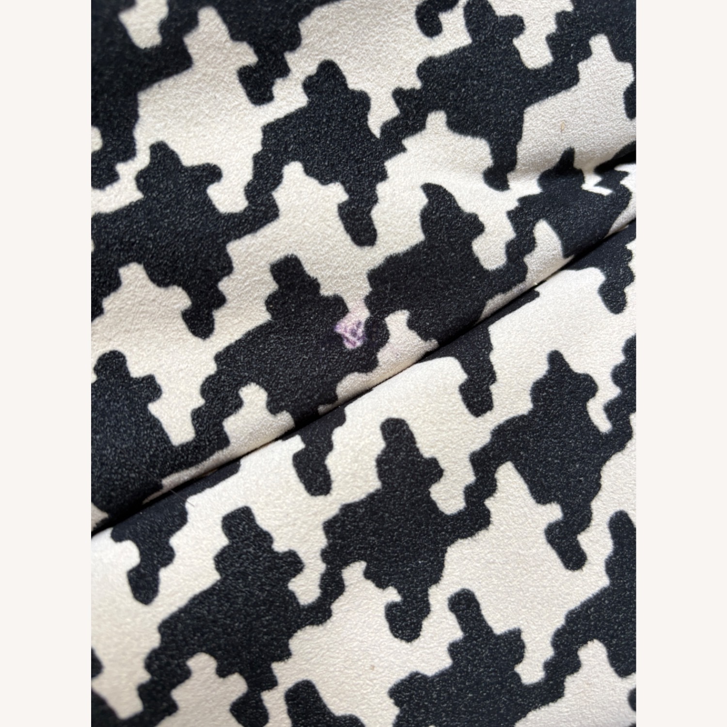 Ligne Roset Houndstooth Togo 40th Anniversary Chaise Lounge - image-5