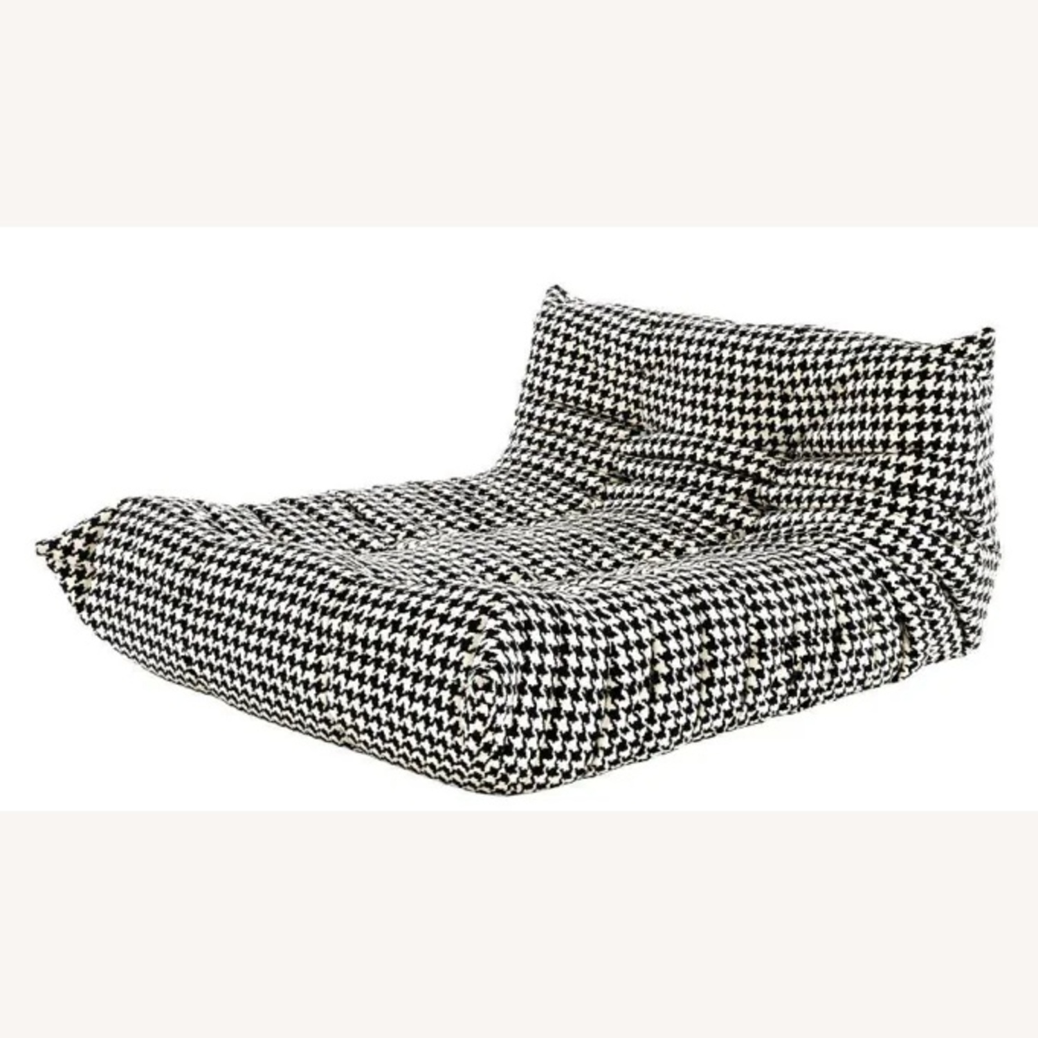 Ligne Roset Houndstooth Togo 40th Anniversary Chaise Lounge - image-8
