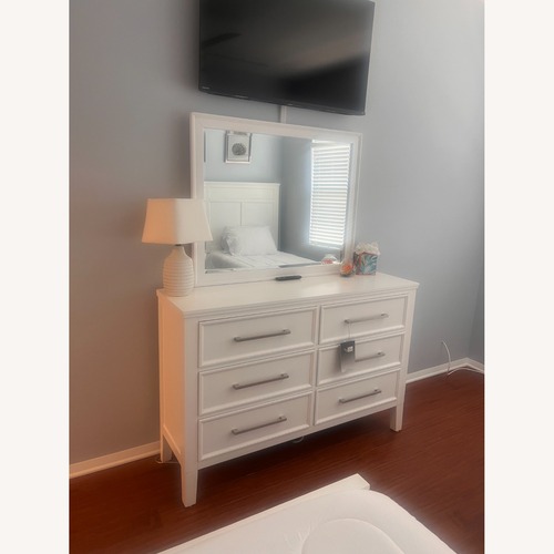 Used City Furniture Dresser and Mirror for sale on AptDeco