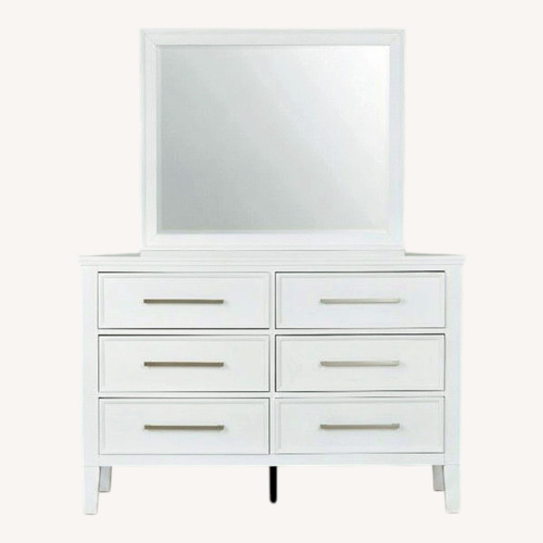 Used City Furniture Dresser and Mirror for sale on AptDeco