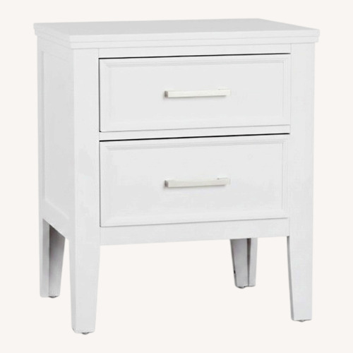 Used City Furniture White Nightstand for sale on AptDeco