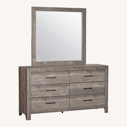 Used City Furniture Dresser and Mirror for sale on AptDeco