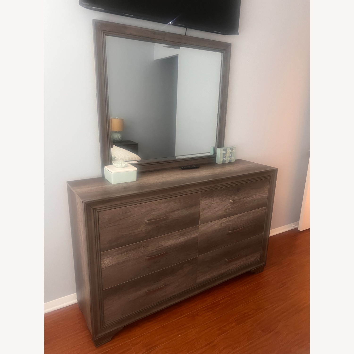 City Furniture Dresser and Mirror - image-1
