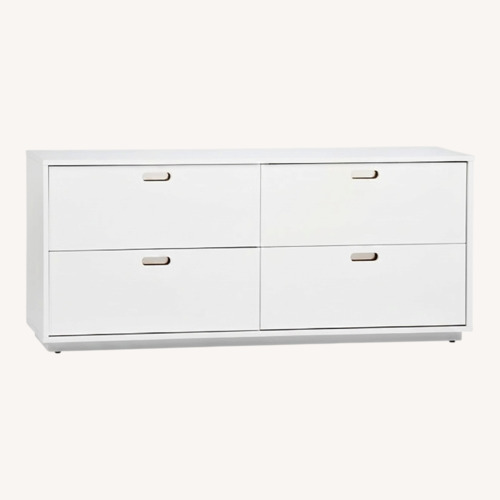 Used White Lacquer Dresser for sale on AptDeco