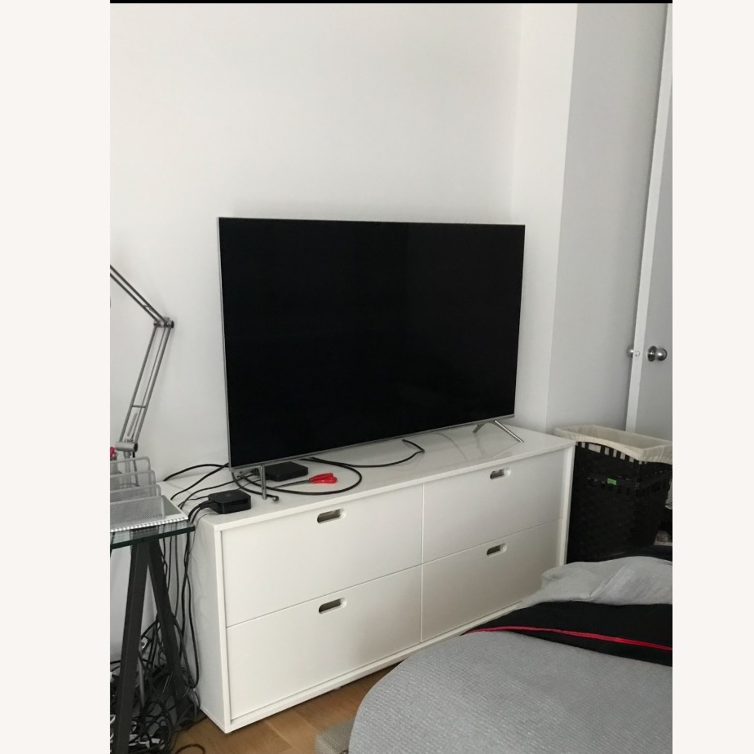 White Lacquer Dresser - image-2