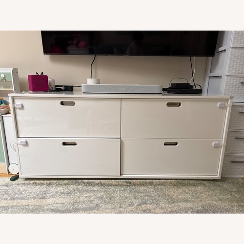 Used White Lacquer Dresser for sale on AptDeco