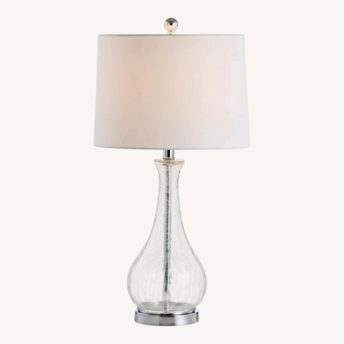 Used Lodewyk Glass Table Lamp for sale on AptDeco