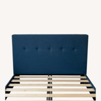 Blue Queen Bed