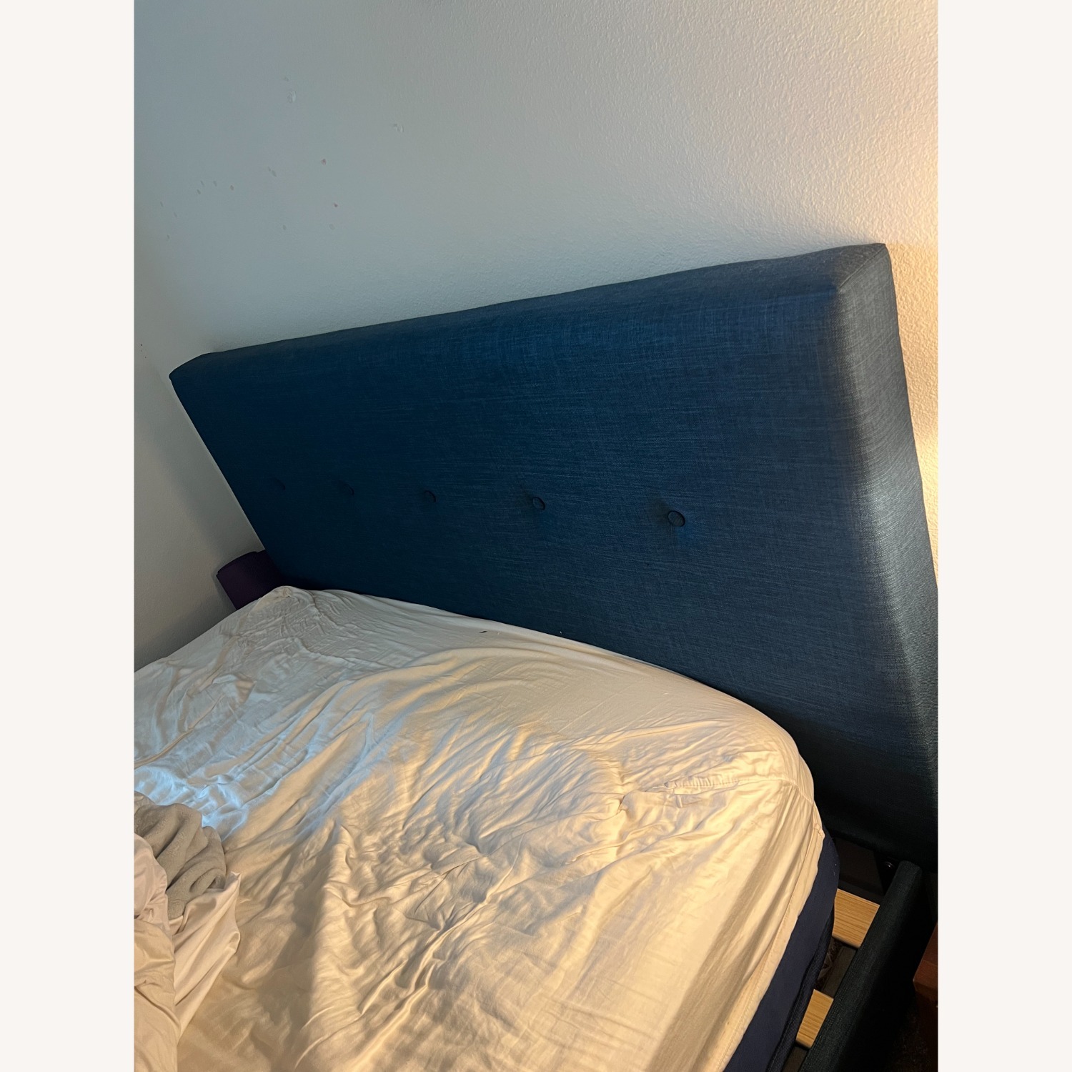 Blue Queen Bed - image-1