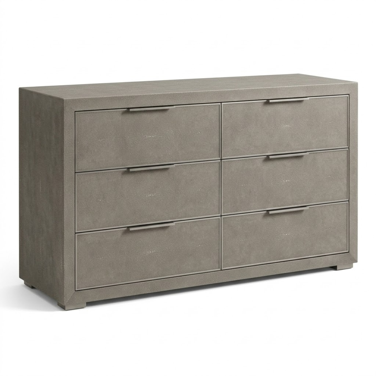 Restoration Hardware Cela Shagreen 6-drawer Dresser - image-6