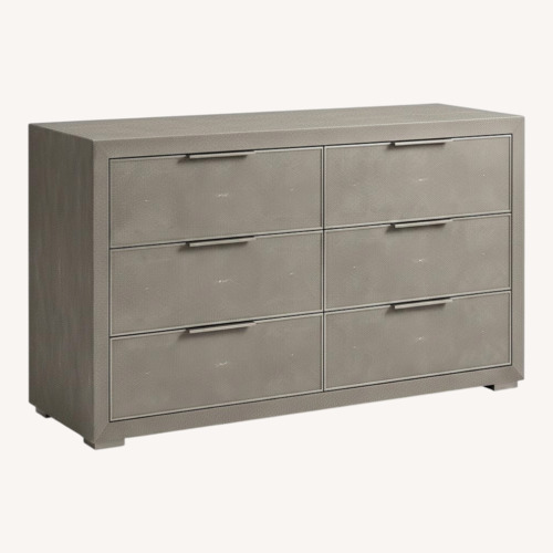 Used Restoration Hardware Cela Shagreen 6-drawer Dresser for sale on AptDeco