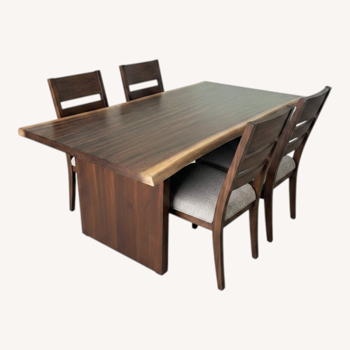 Used Dining Table with 6 Chairs for sale on AptDeco
