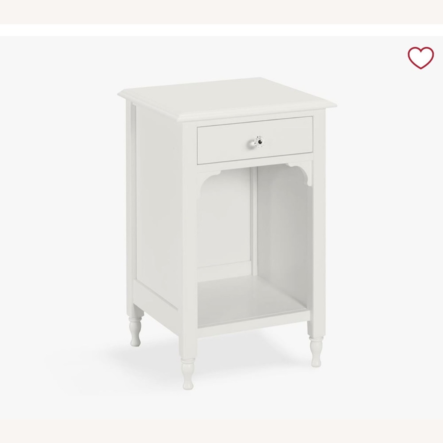 Pottery Barn Kids Juliette White Wood Nightstands - image-1