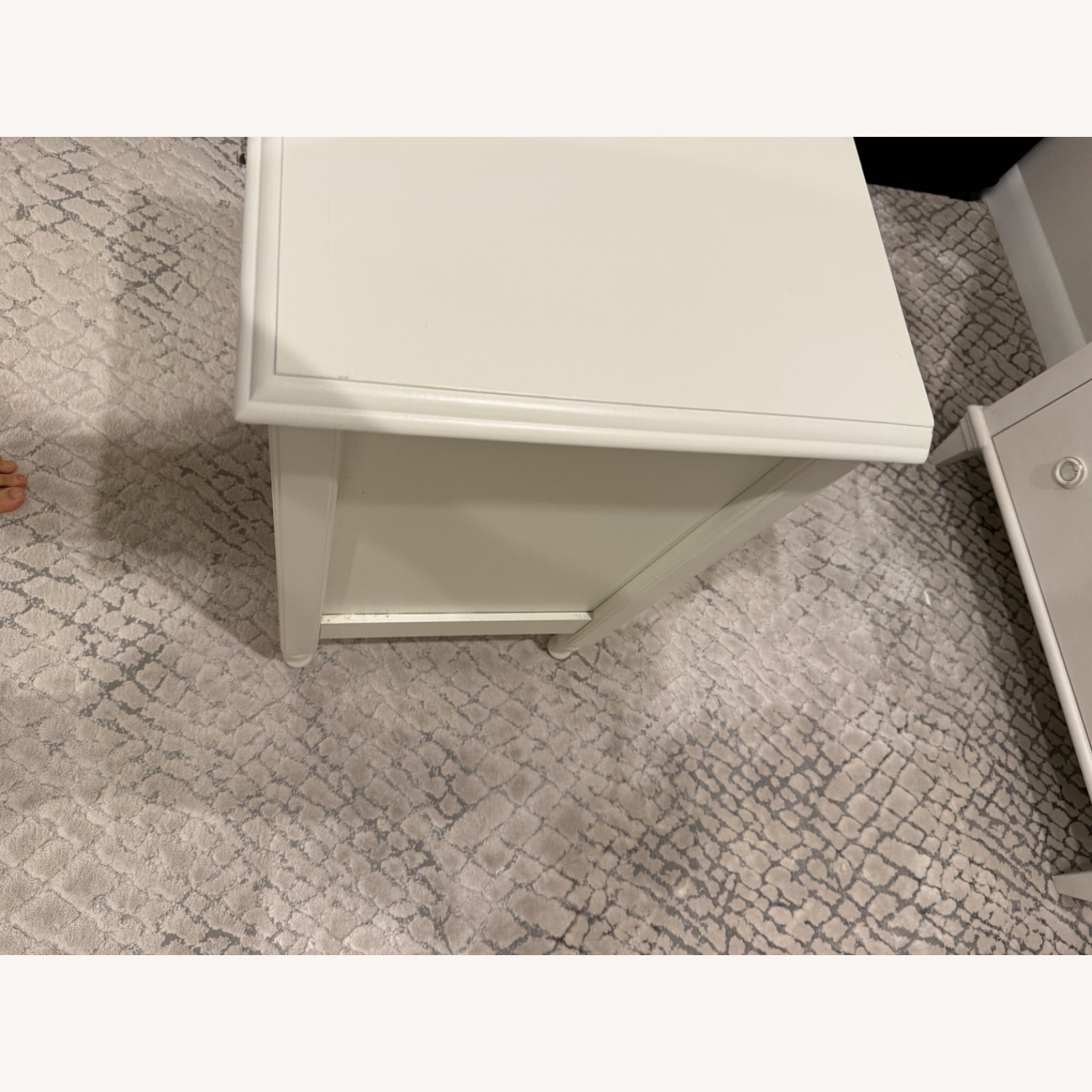 Pottery Barn Kids Juliette White Wood Nightstands - image-3