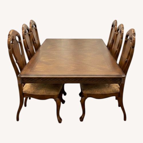 Used Thomasville Hemingway Collection Dining Set for sale on AptDeco