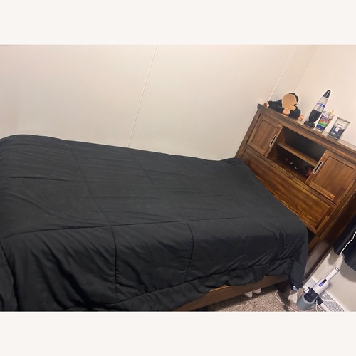Used Bob's Discount Furniture Twin Bed for sale on AptDeco