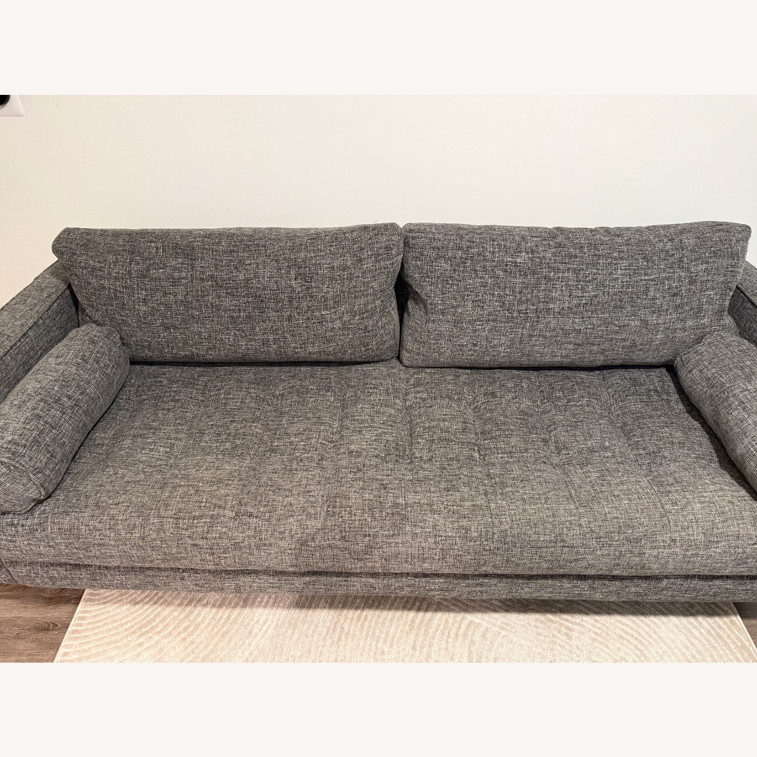 Article Sven 88" Tufted Sofa - Stone Gray - image-1