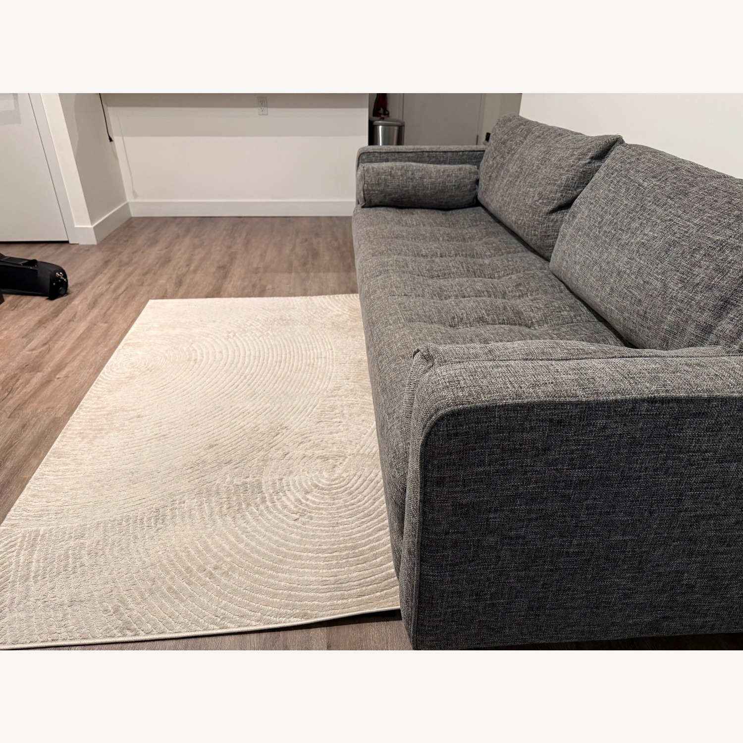 Article Sven 88" Tufted Sofa - Stone Gray - image-5