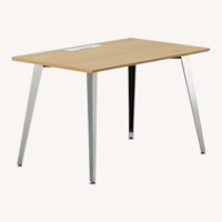 Branch Dark Brown Wood Desk