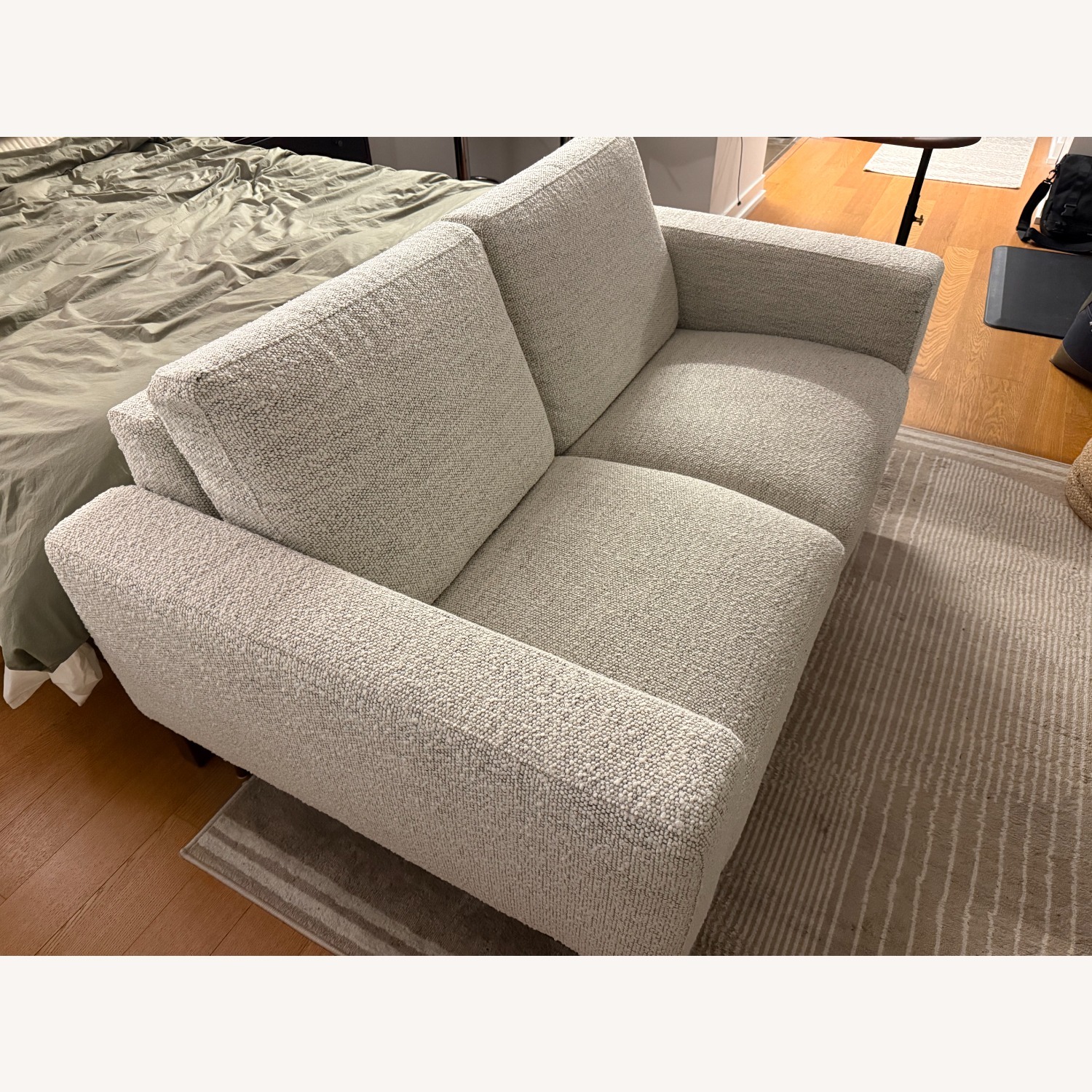 Article Rhett Loveseat - Pepper Ivory - image-1