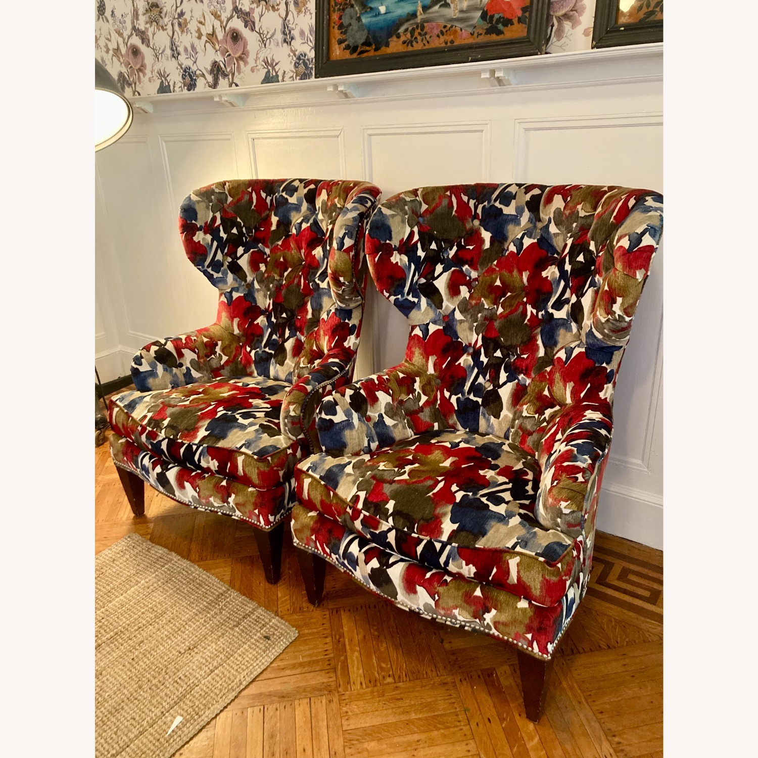 Statement Wingback Chairs - image-4