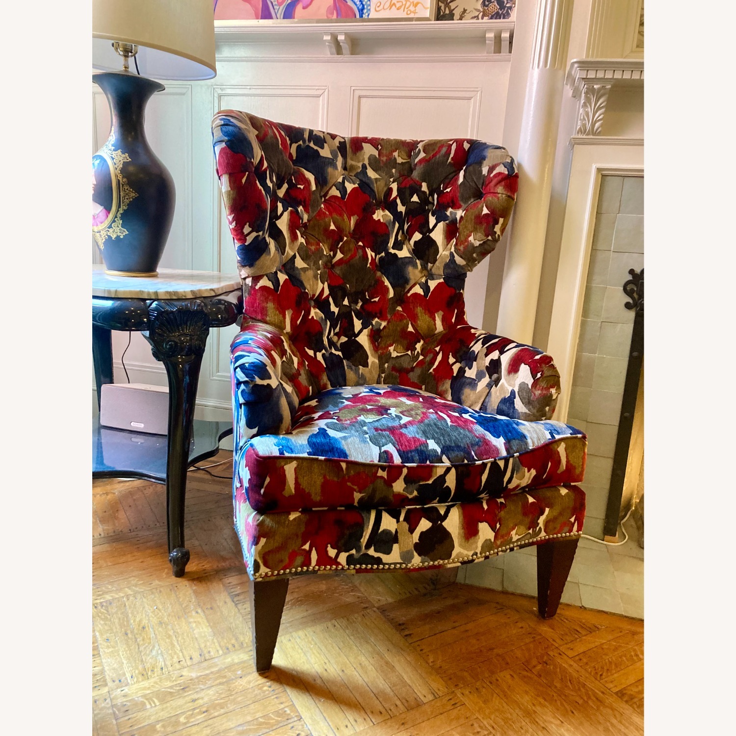 Statement Wingback Chairs - image-1