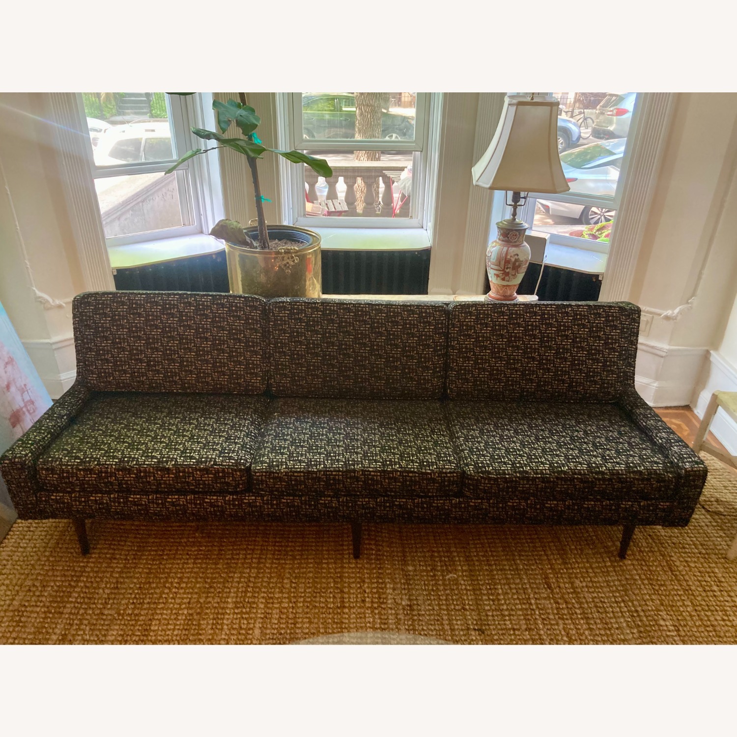 Mid-Century Style 3-Seat Sofa - image-4