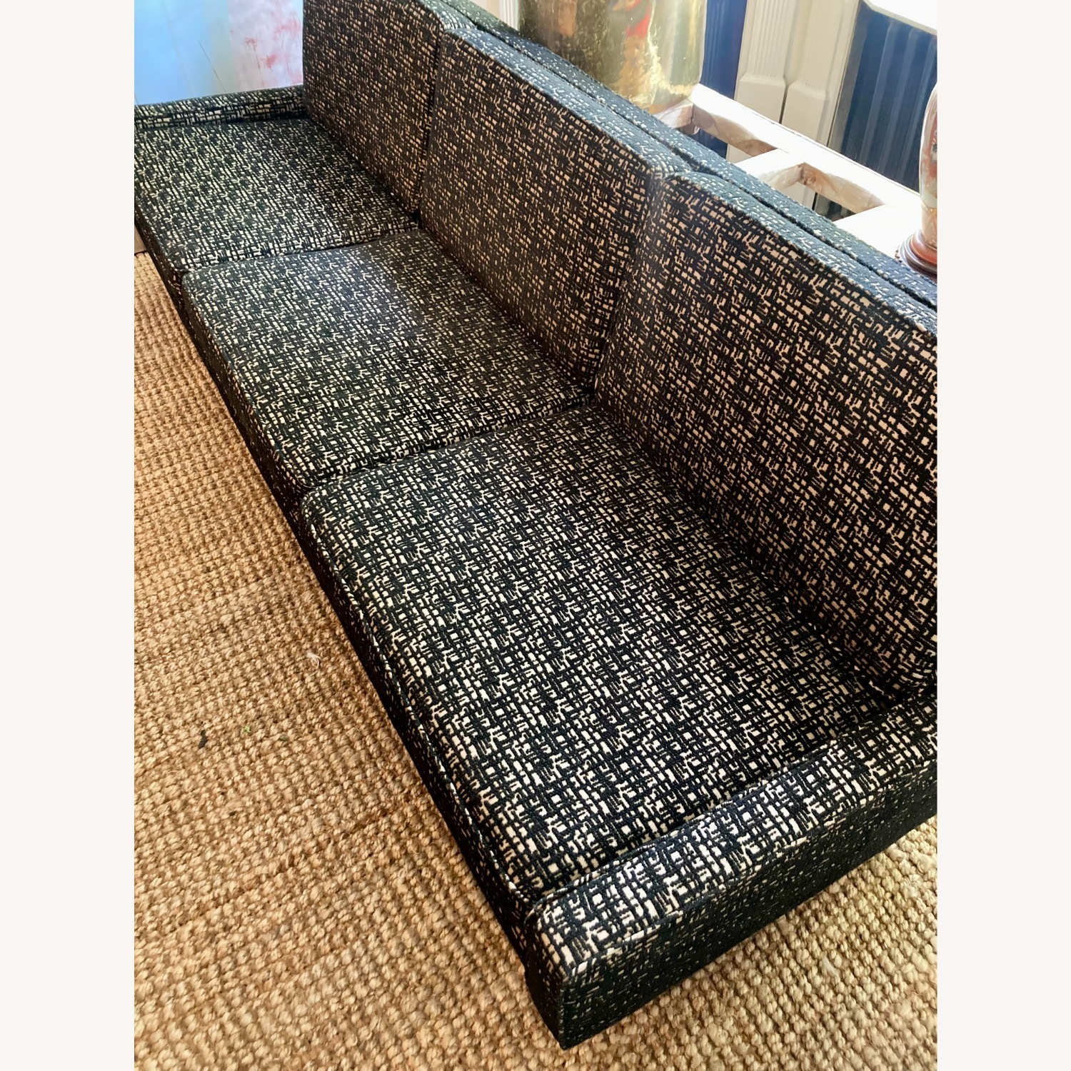 Mid-Century Style 3-Seat Sofa - image-1