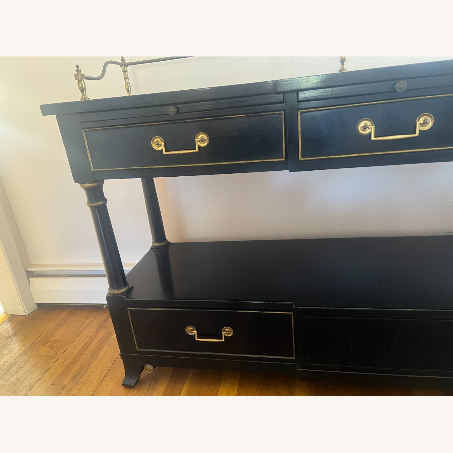 Vintage Black Sideboard Credenza - image-3