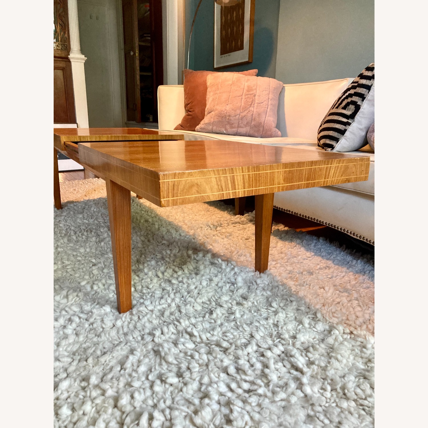 Vintage Danish Modern Teak Coffee Table - image-5