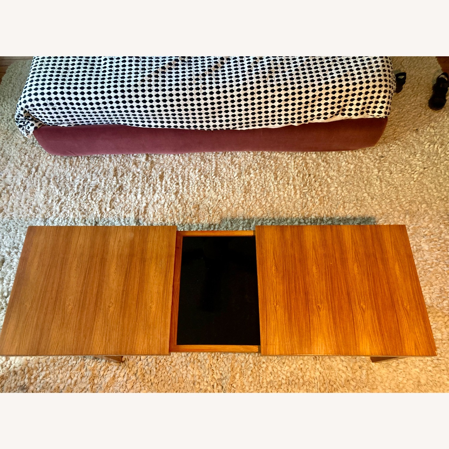 Vintage Danish Modern Teak Coffee Table - image-1
