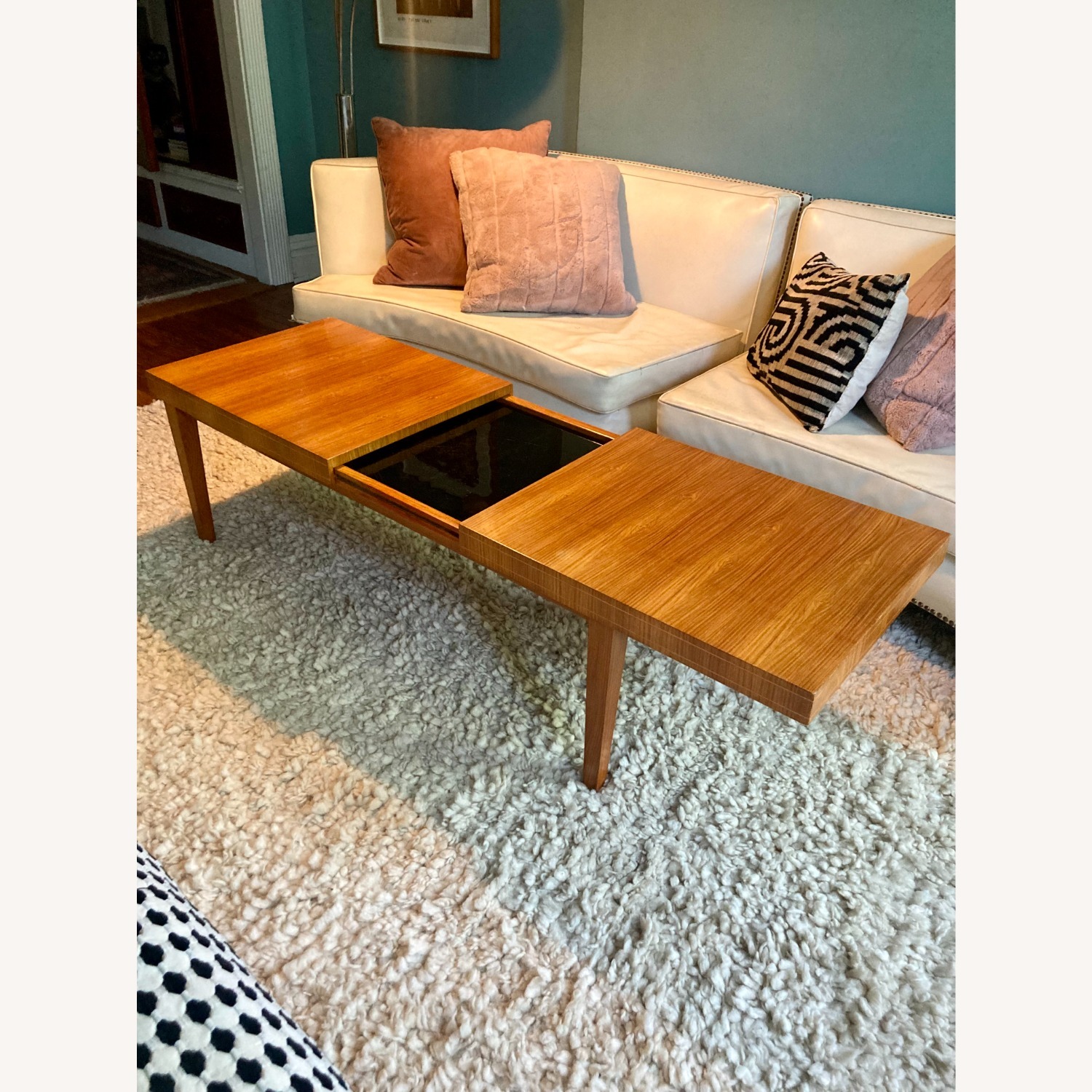 Vintage Danish Modern Teak Coffee Table - image-2