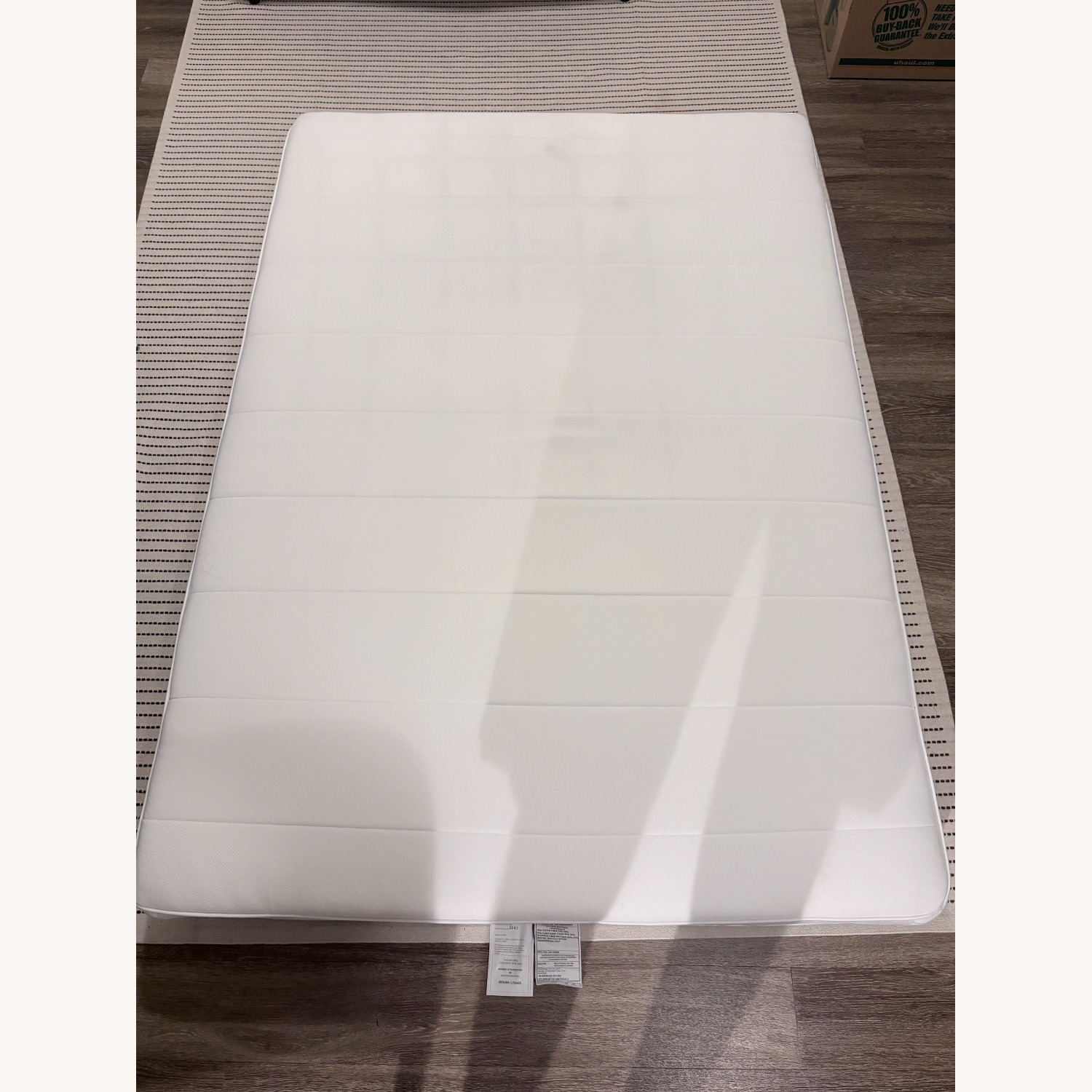 IKEA SLATTUM bedframe with VESTEROY mattress - image-6