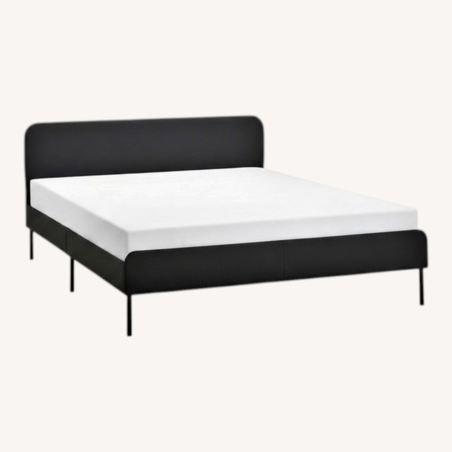 IKEA SLATTUM bedframe with VESTEROY mattress - image-7
