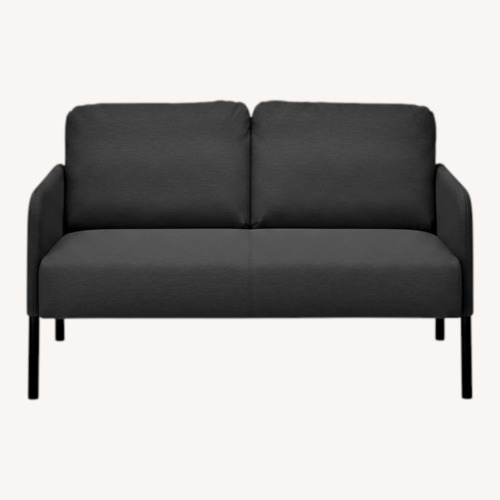 Used IKEA Dark Gray Loveseat for sale on AptDeco