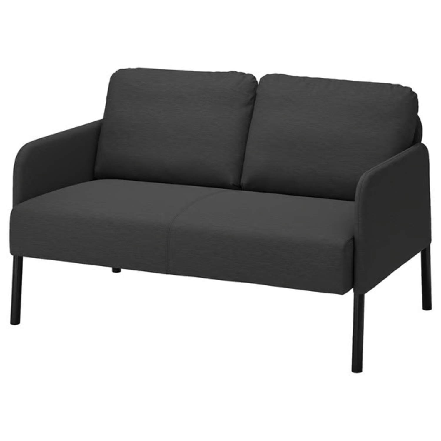 IKEA Dark Gray Loveseat - image-4