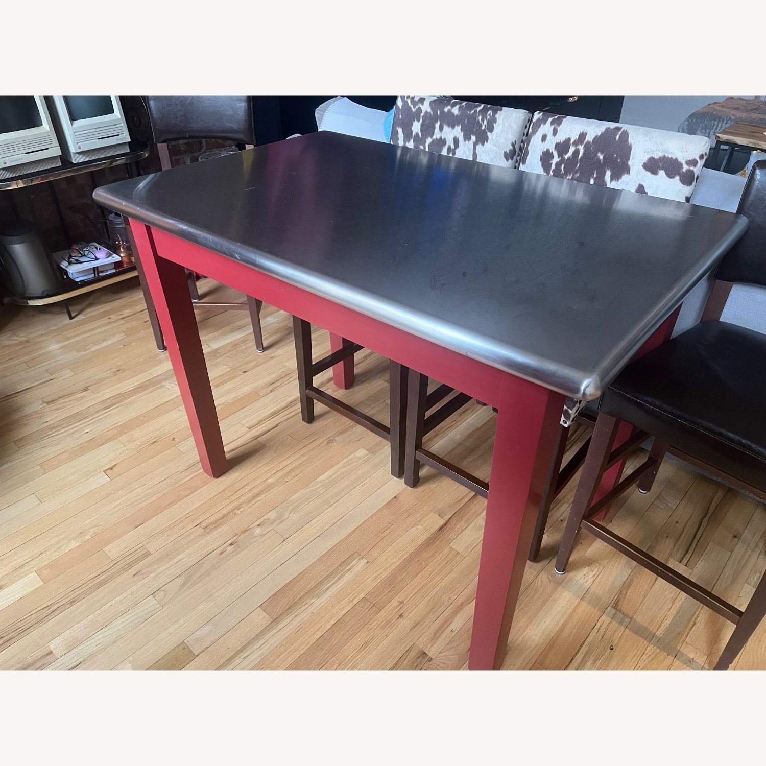 Stainless Steel Dining Table - image-3