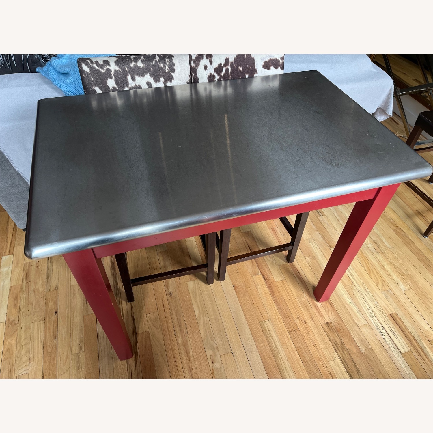 Stainless Steel Dining Table - image-2