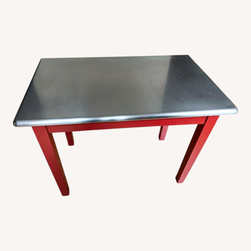 Used Stainless Steel Dining Table for sale on AptDeco