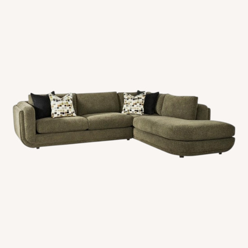 Used Laguna Hills 2 Pc Right Arm Chaise Sectional for sale on AptDeco