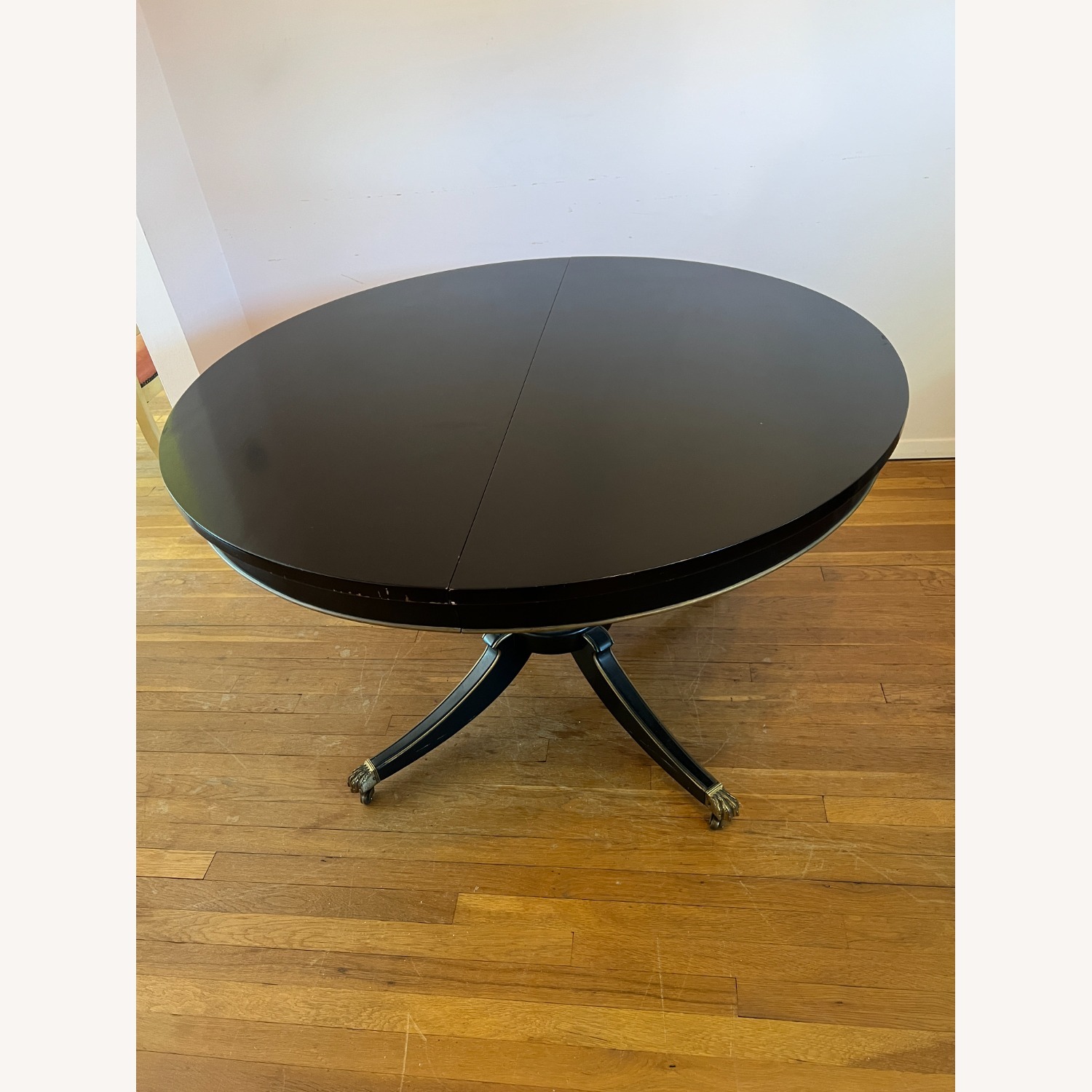 High-End Dining Table with Pads + 2 Leaves - image-11