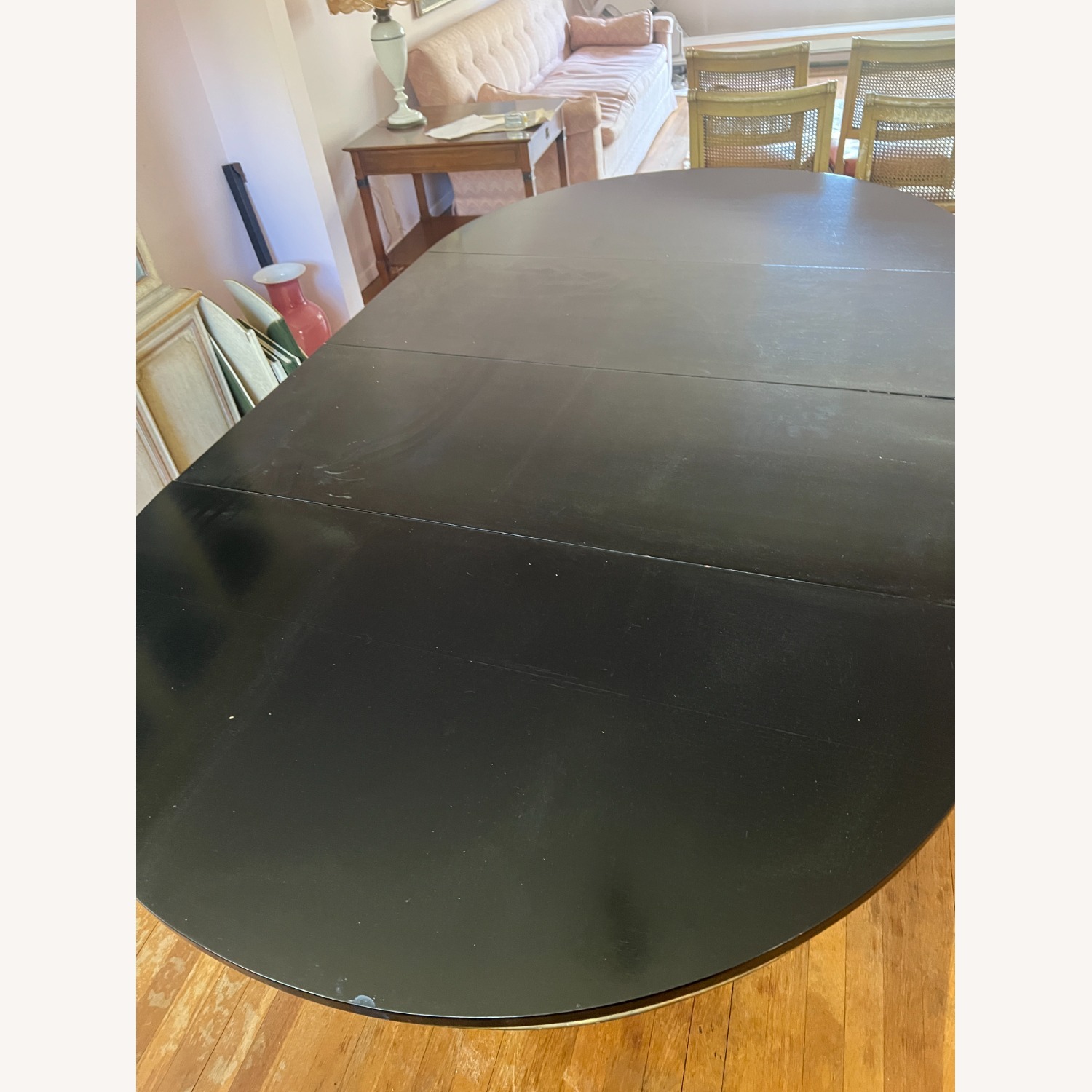High-End Dining Table with Pads + 2 Leaves - image-3