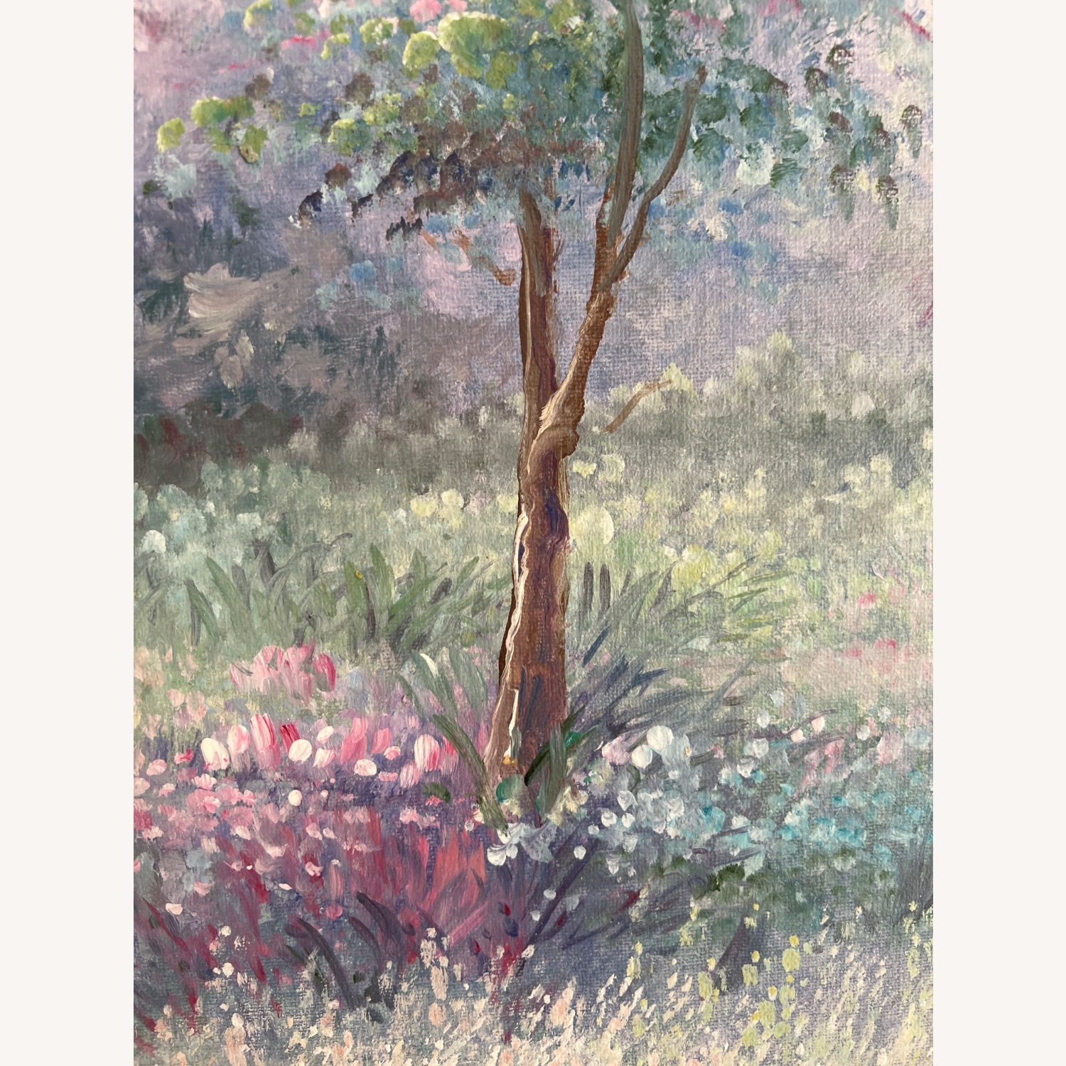 Vintage Painting Oil on Canvas - image-9