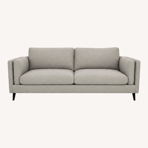 Used Macy's Daylla Light Gray Fabric 3+ Seater Sofa for sale on AptDeco