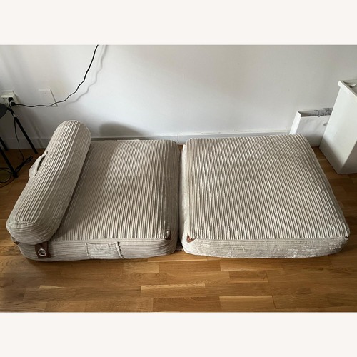 Used Amazon Natural Fabric Twin Bed/Foldable Sofa for sale on AptDeco