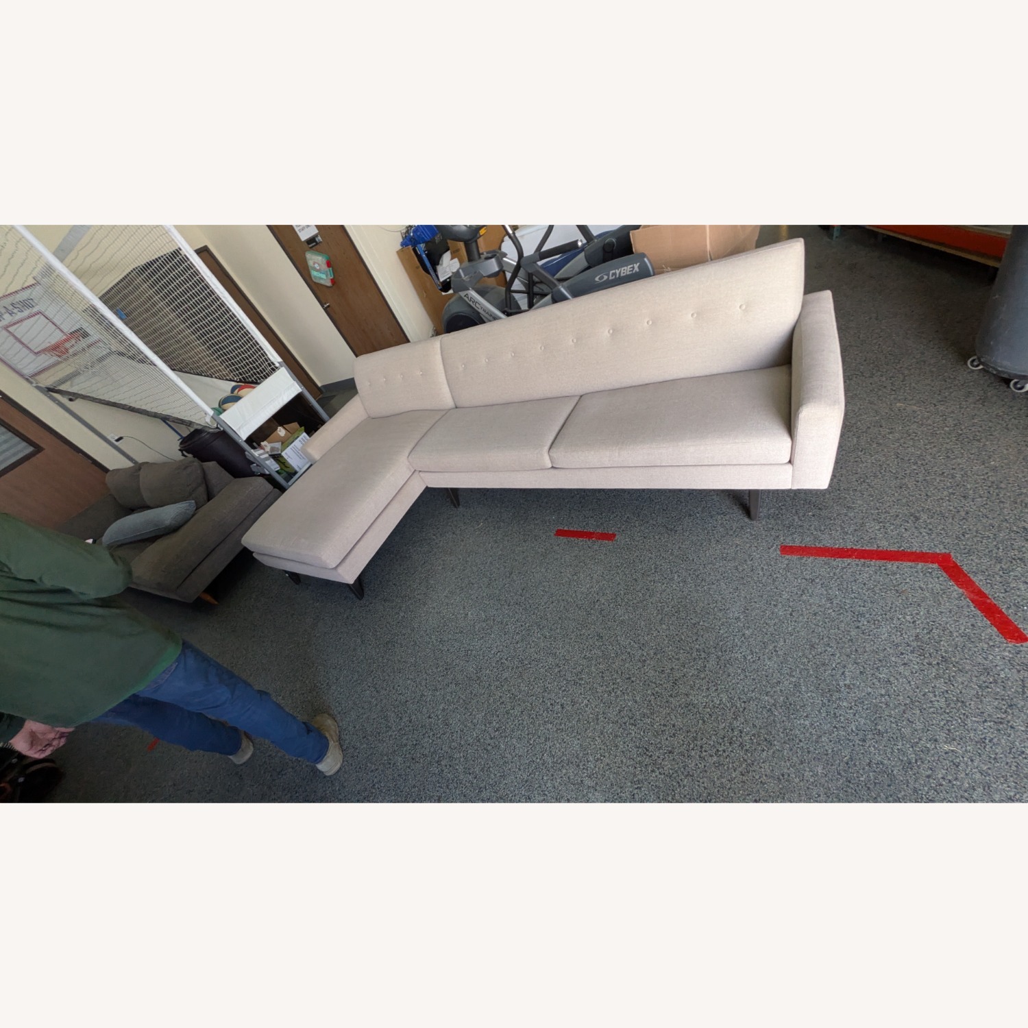 Benchmade Natural Sectional with Chaise - image-1