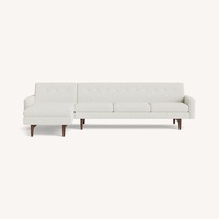 Benchmade Natural Sectional with Chaise