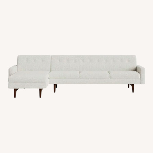 Used Benchmade Natural Sectional with Chaise for sale on AptDeco