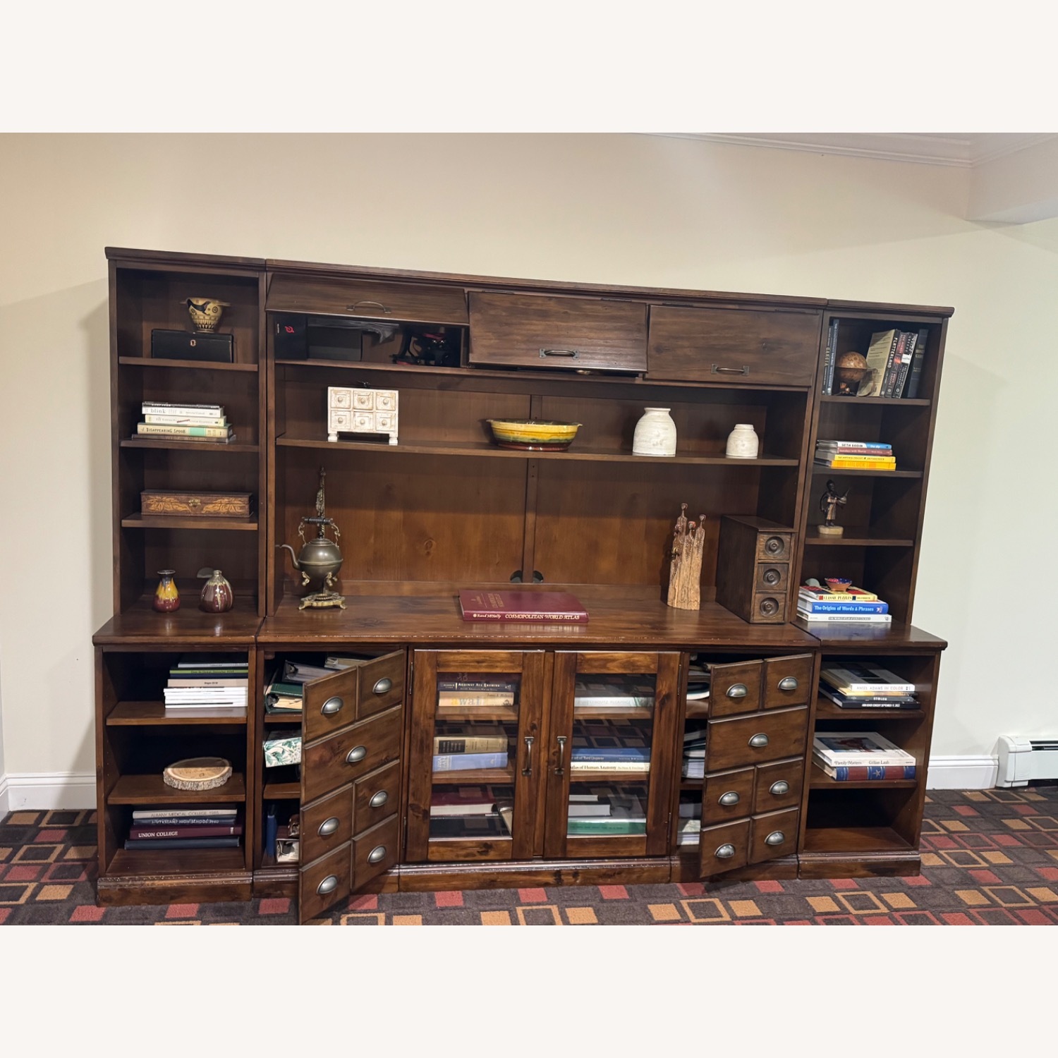 Pottery Barn Printers 96" Wall Unit  - image-3
