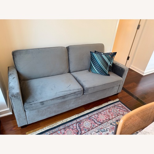 Used Cabell 74.5" Square Arm Sofa Bed By Mercury Row for sale on AptDeco